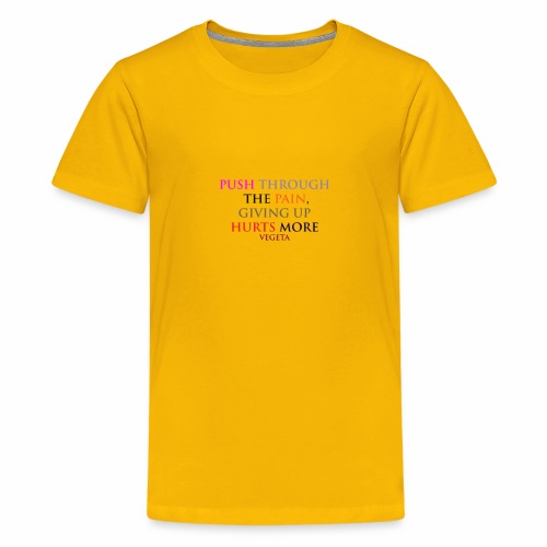 Vegeta Quote - Kids' Premium T-Shirt