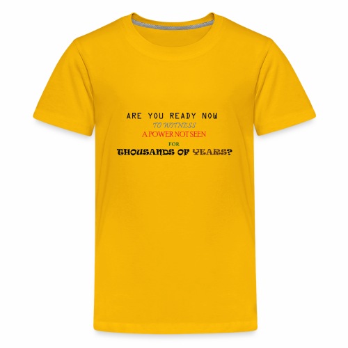 Vegeta Quote Best Powerful Quote Not Seen - Kids' Premium T-Shirt