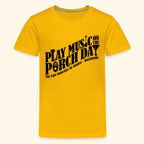 Play Music on the Porch Day - Kids' Premium T-Shirt
