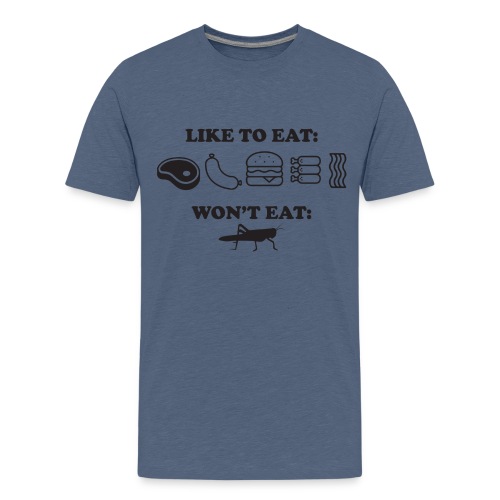I Eat Meat I Do Not Eat Crickets - Kids' Premium T-Shirt
