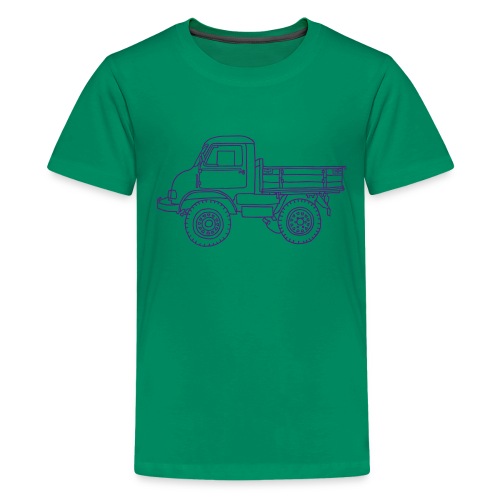 Off-road truck, transporter - Kids' Premium T-Shirt