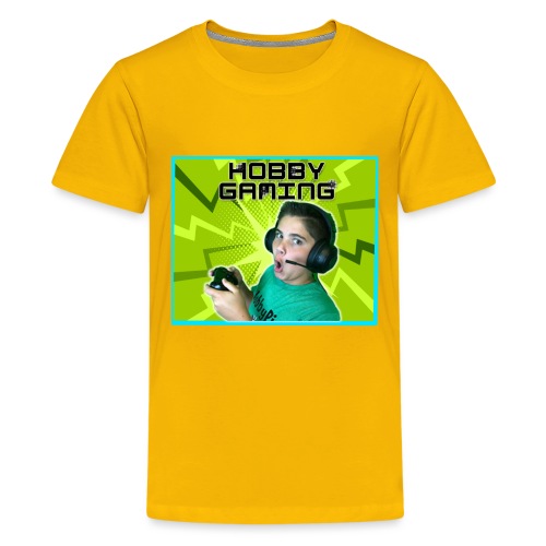 HobbyGaming with HobbyPig - Kids' Premium T-Shirt