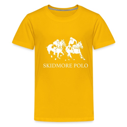 Skidmore Polo Action-White - Kids' Premium T-Shirt