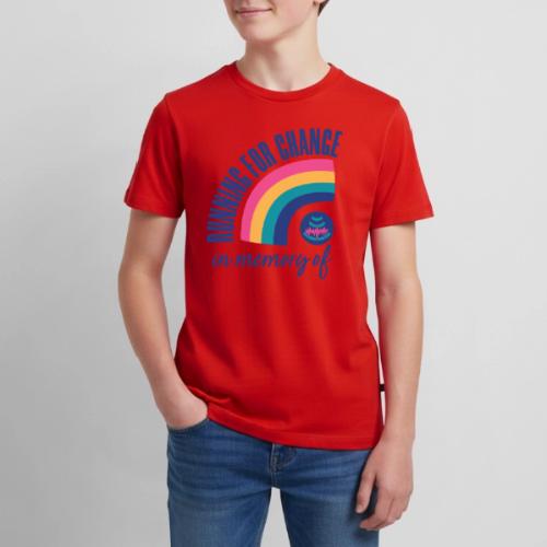 Running for change in memory of... - Kids' Premium T-Shirt