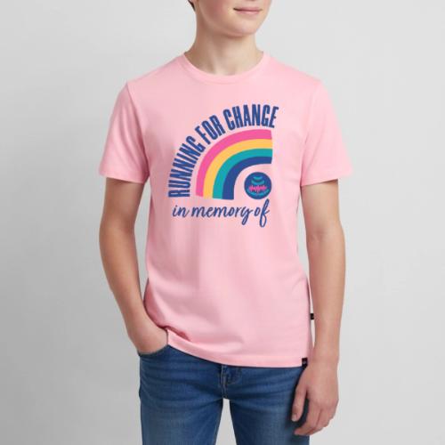 Running for change in memory of... - Kids' Premium T-Shirt