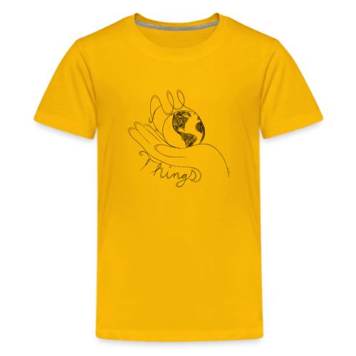 In His Hands - Kids' Premium T-Shirt