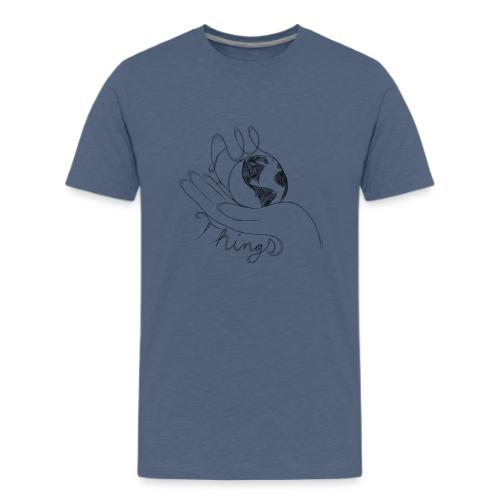 In His Hands - Kids' Premium T-Shirt