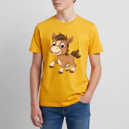 Playful Cartoon Baby Pony Full of Joy - Kids' Premium T-Shirt