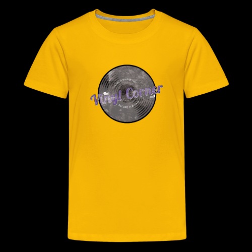 The Vinyl Corner - Deep purple - Kids' Premium T-Shirt