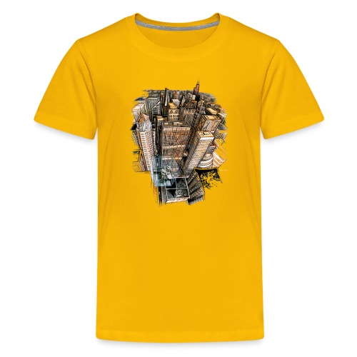 The Cube with a View - Kids' Premium T-Shirt