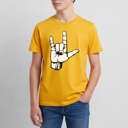 Rock n Roll Hand Sign - Kids' Premium T-Shirt