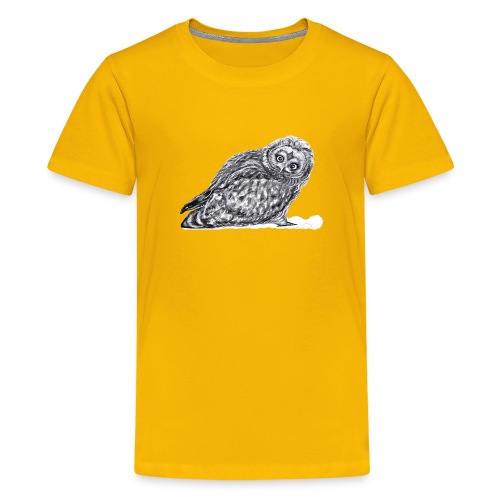 Owl snow - Kids' Premium T-Shirt