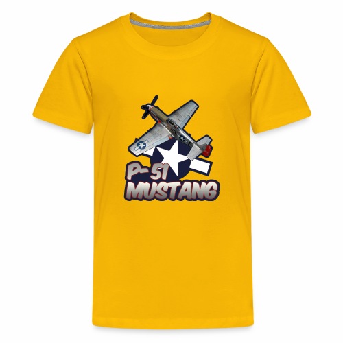 P-51 Mustang tribute - Kids' Premium T-Shirt