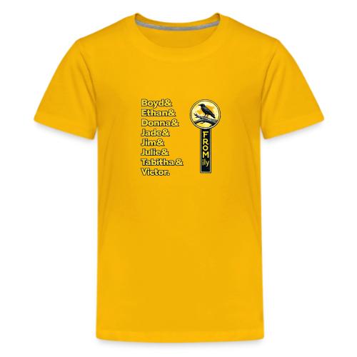 Fromily + Storywalker (front and back) - Kids' Premium T-Shirt