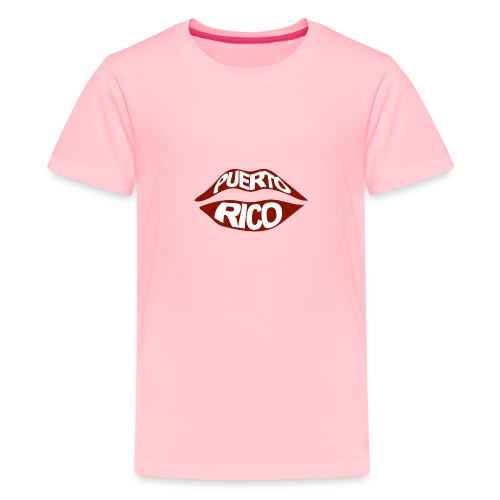 Puerto Rico Lips - Kids' Premium T-Shirt
