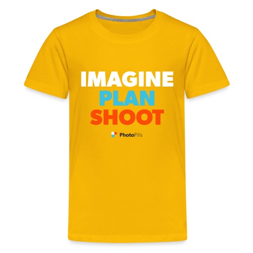 Imagine. Plan. Shoot! - Kids' Premium T-Shirt