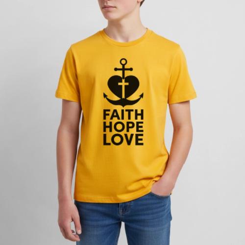 Faith - Hope - Love - Kids' Premium T-Shirt