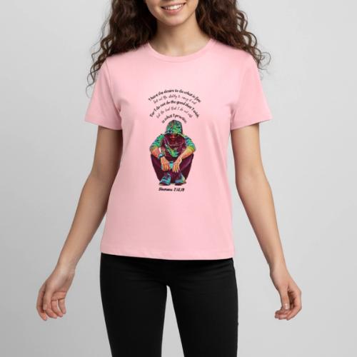 Hooded Man Color Pencil Sketch Drawing Scripture - Kids' Premium T-Shirt