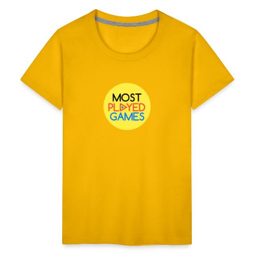 Most Played Games Logo - Kids' Premium T-Shirt