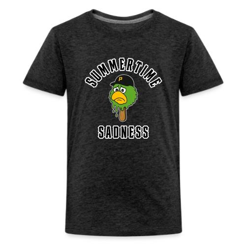 Summertime Sadness (Front Only, Full, on Gold) - Kids' Premium T-Shirt