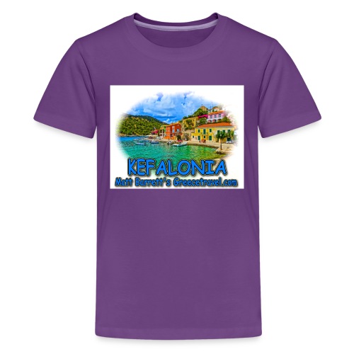 kefalonia1 jpg - Kids' Premium T-Shirt