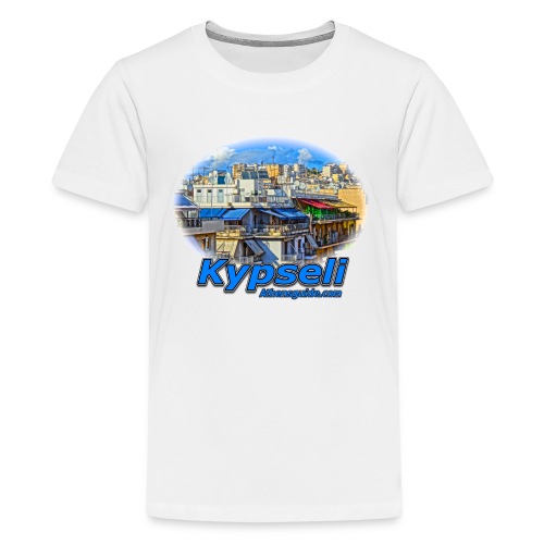 Kypseli apartments jpg - Kids' Premium T-Shirt