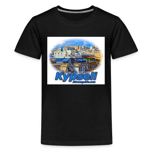 Kypseli apartments jpg - Kids' Premium T-Shirt