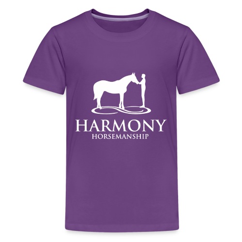 Harmony Horsemanship Whit - Kids' Premium T-Shirt