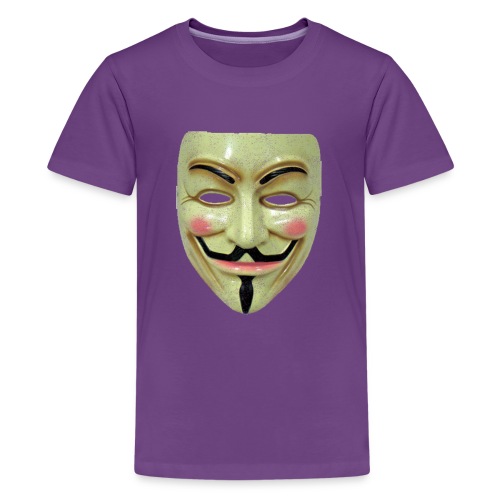 Guy Fawkes Mask - Kids' Premium T-Shirt