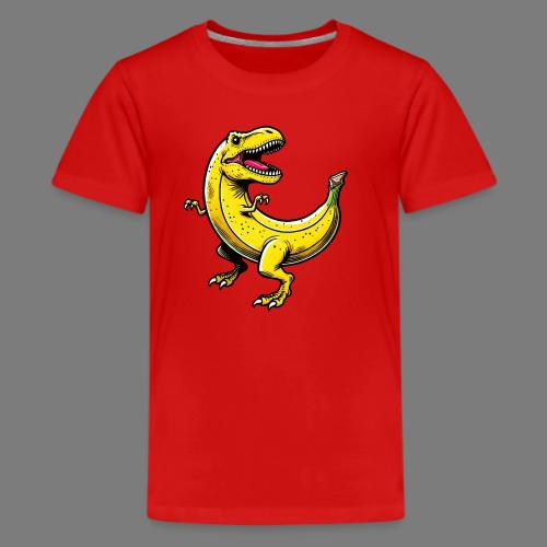 Bananasaurus REX – Funny T-Rex Banana Design - Kids' Premium T-Shirt