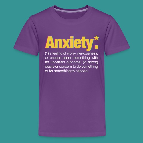 Anxiété* - T-shirt premium pour ados