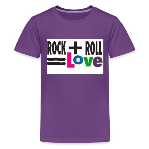 Rock and Roll Love - Kids' Premium T-Shirt