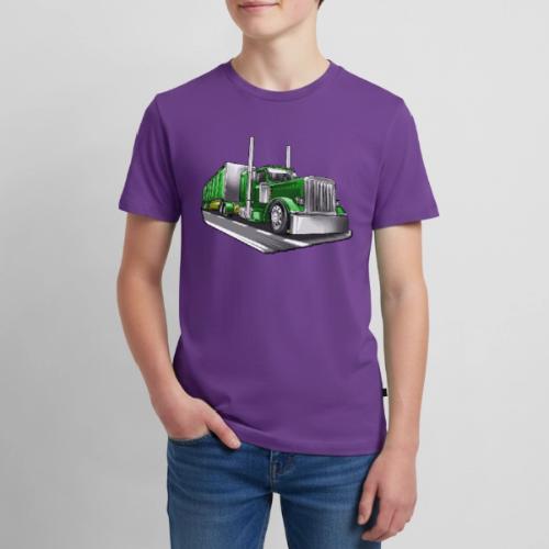 Kenworth Truck 18 Wheeler Big Rig - Kids' Premium T-Shirt