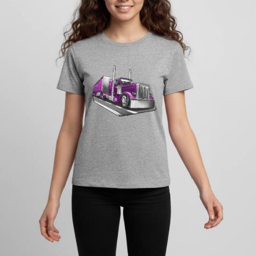 Tracktor Trailer Semi Truck Big Rig - Kids' Premium T-Shirt