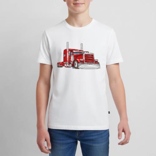 Classic Truck Big Rig 18 Wheeler - Kids' Premium T-Shirt