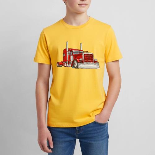 Classic Truck Big Rig 18 Wheeler - Kids' Premium T-Shirt