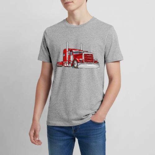 Classic Truck Big Rig 18 Wheeler - Kids' Premium T-Shirt