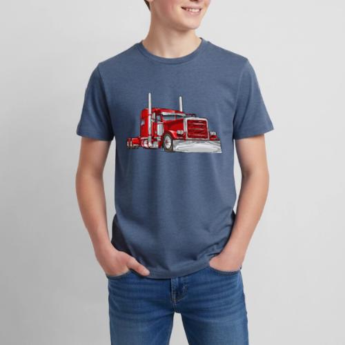 Classic Truck Big Rig 18 Wheeler - Kids' Premium T-Shirt
