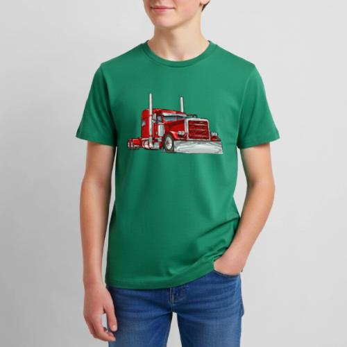 Classic Truck Big Rig 18 Wheeler - Kids' Premium T-Shirt