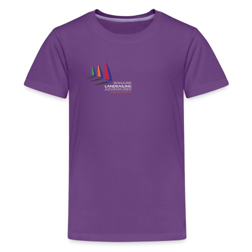 Bonaire Landsailing logo - Kids' Premium T-Shirt