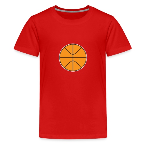 Plain basketball - Kids' Premium T-Shirt
