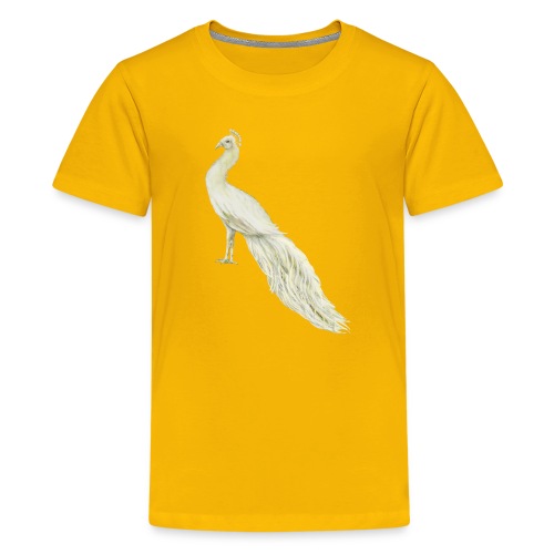 White peacock - Kids' Premium T-Shirt