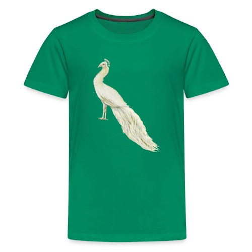 White peacock - Kids' Premium T-Shirt