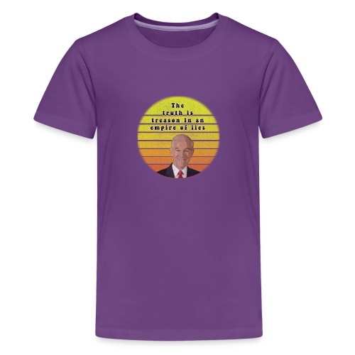 Ron Paul The truth is treason - Kids' Premium T-Shirt