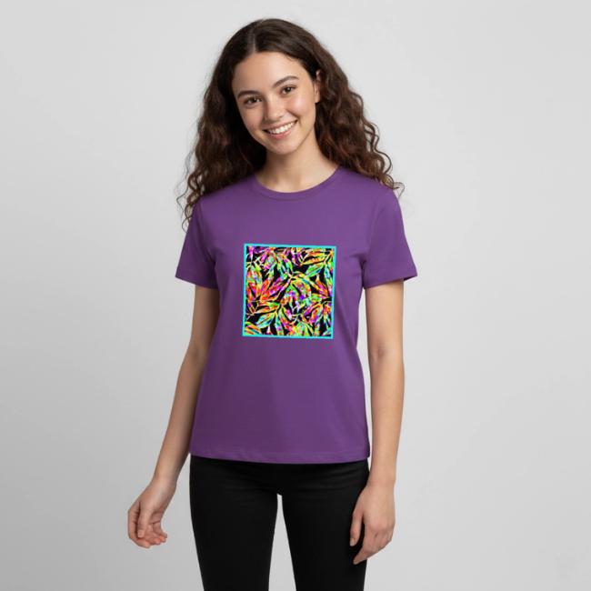Chic Neon Pattern: Vibrant Bliss