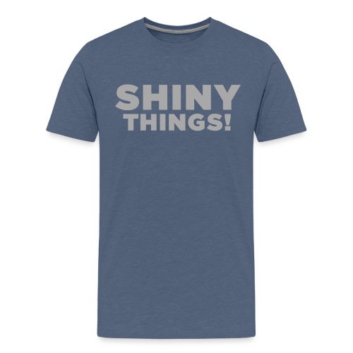 Shiny Things. Funny ADHD Quote - Kids' Premium T-Shirt