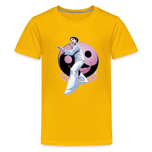 Tai Chi Shirt Nancy Hellman inspired design - Kids' Premium T-Shirt