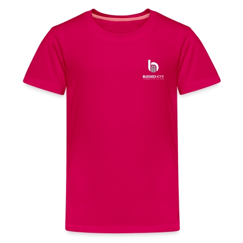 BHCC White Logo - Kids' Premium T-Shirt