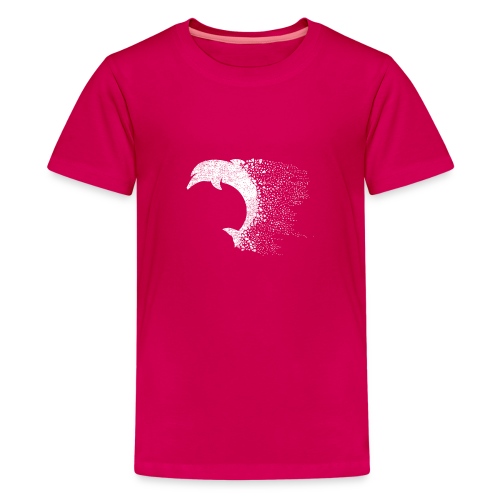 South Carolina Dolphin in White - Kids' Premium T-Shirt