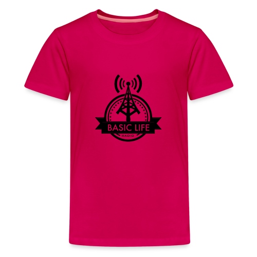 Basic-Life-Radio-Logo - Kids' Premium T-Shirt